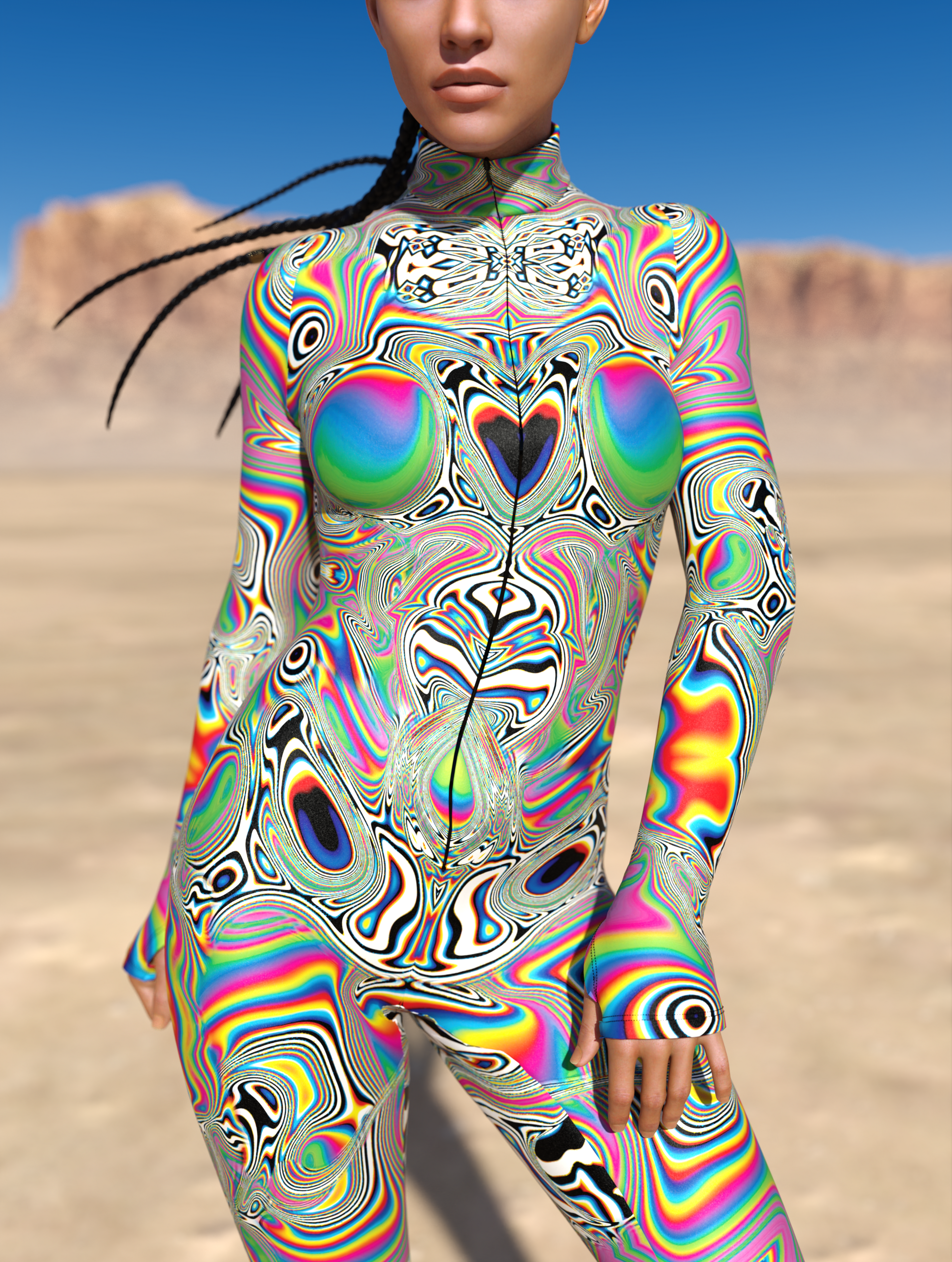 Universe Glitch Costume 1