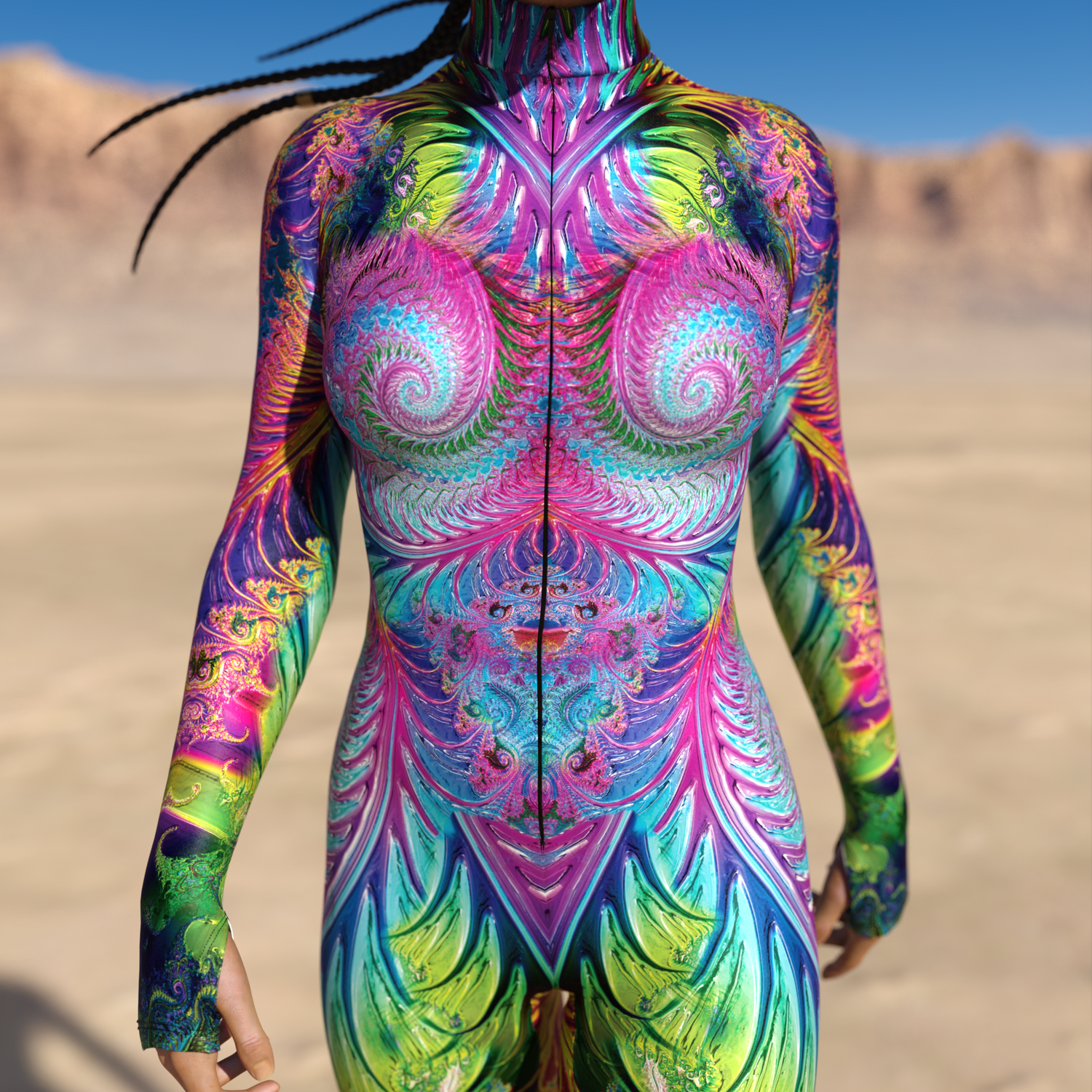Spring Fraktal Costume