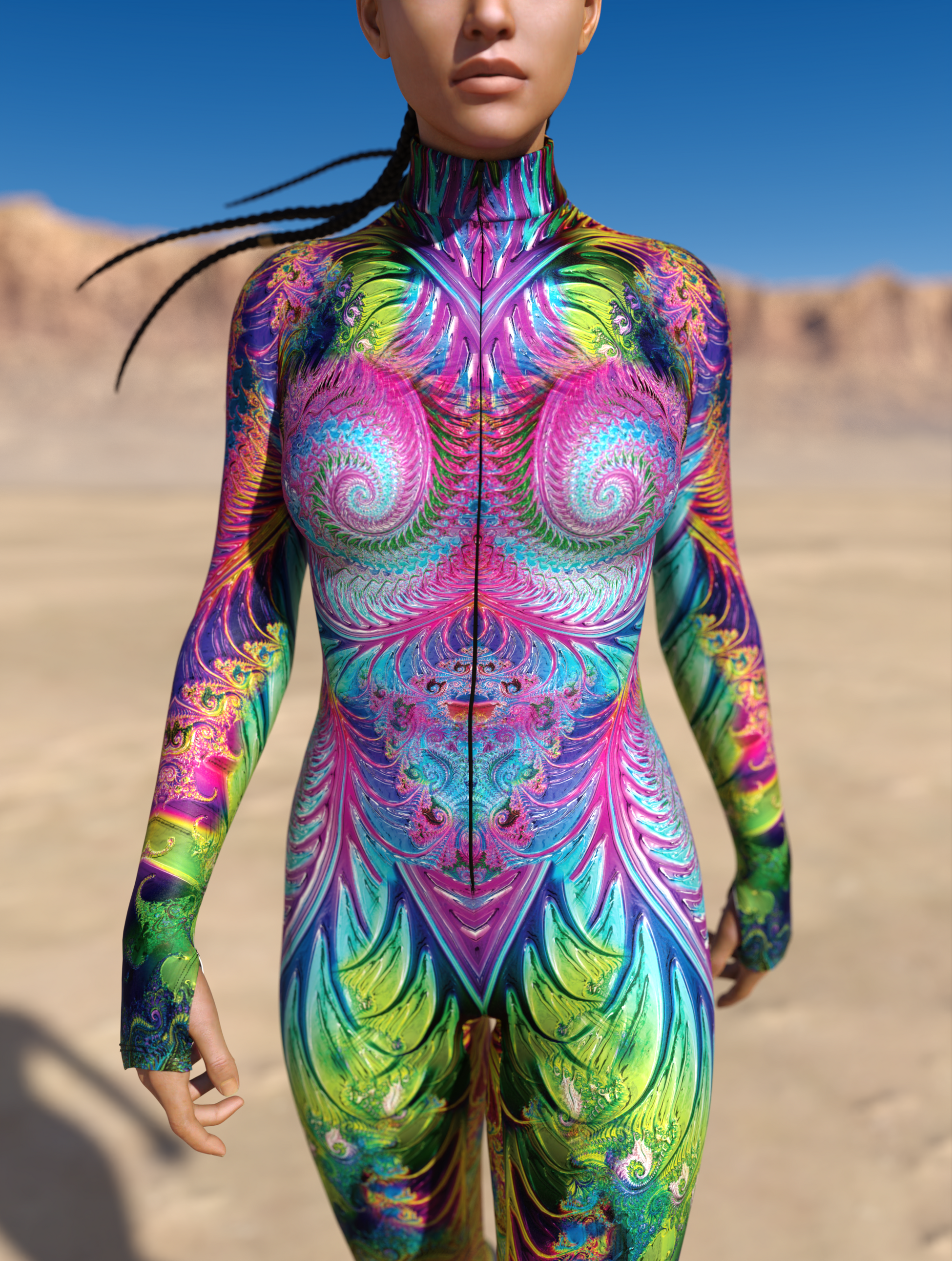 Spring Fraktal Costume 1