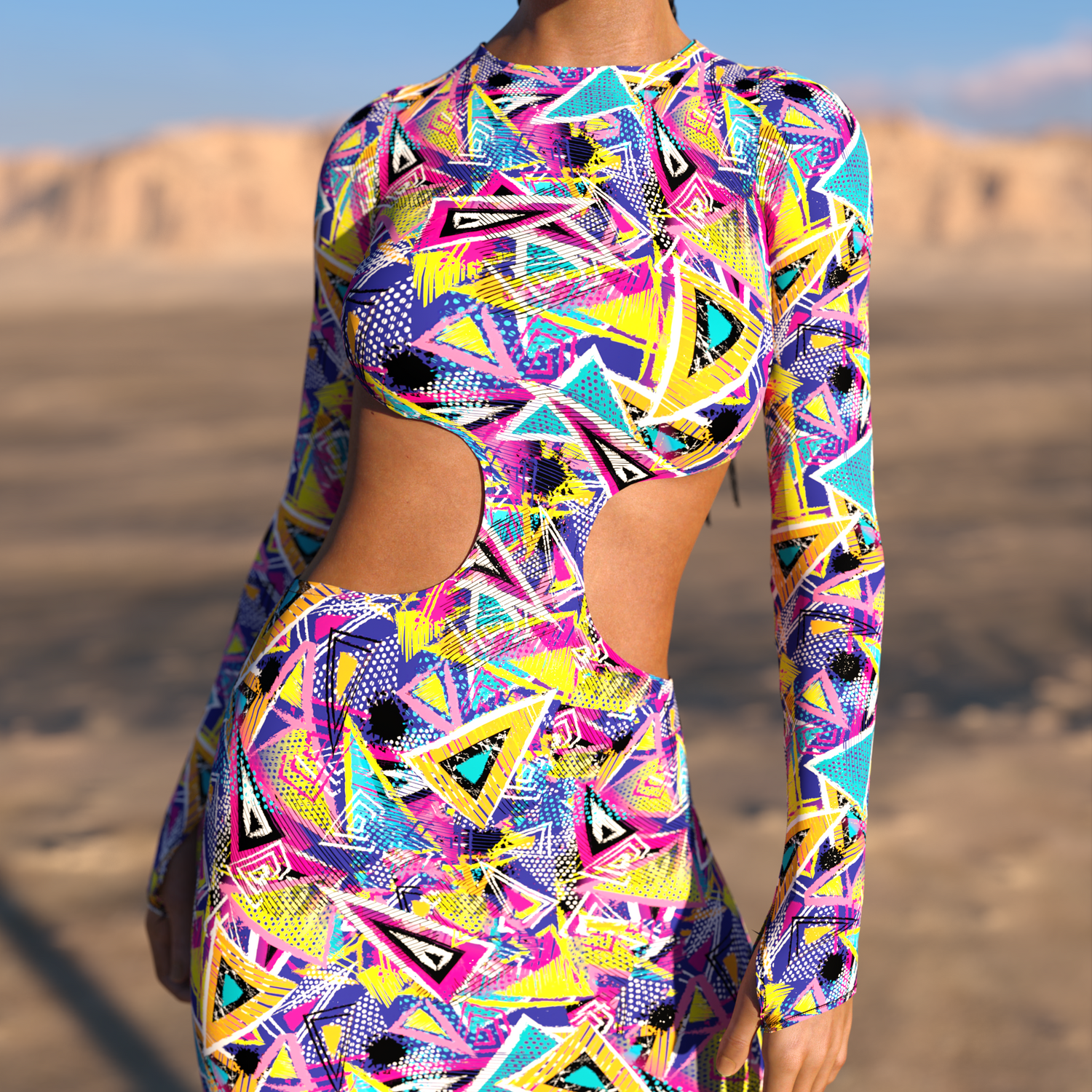 Elysium Side-Cutout Dress