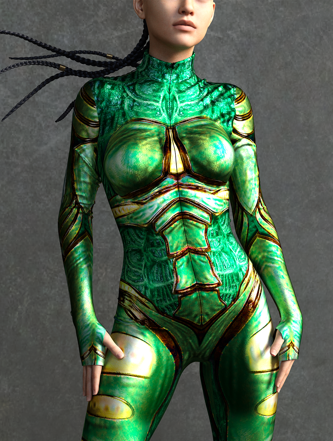 Saturated Moth Lady Costume