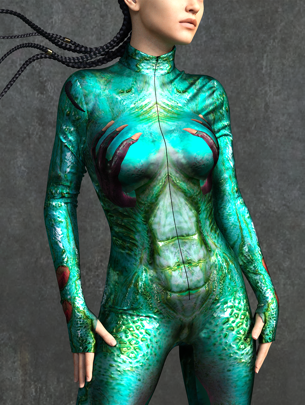 Sea Demon Costume 1