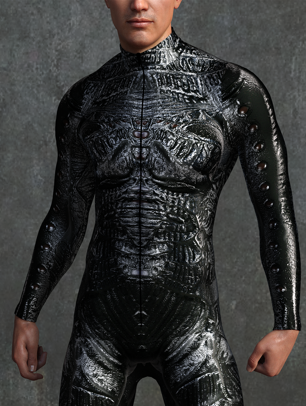 Burned Zombie Male Costume 7