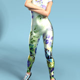Green Flora Catsuit