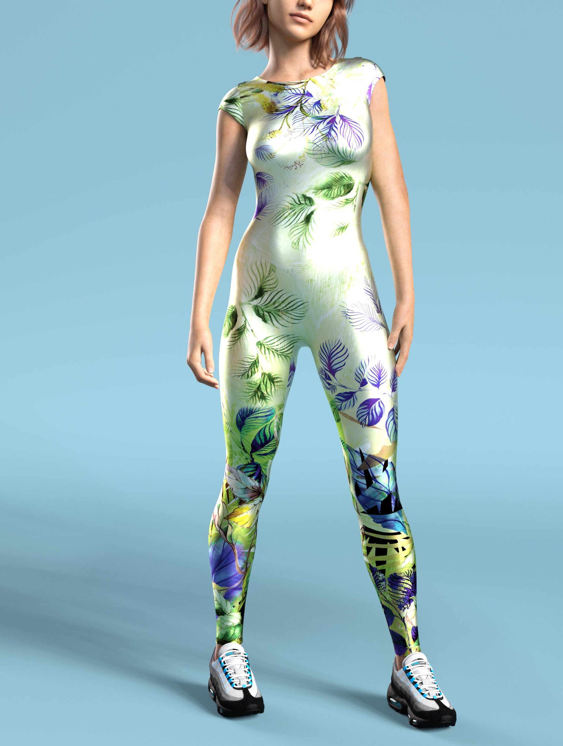 Green Flora Catsuit 2