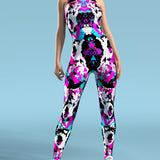 Lizard Pop Art Active Catsuit