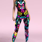 Cybercity Pop Art Active Catsuit