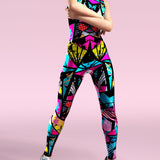 Cybercity Pop Art Active Catsuit