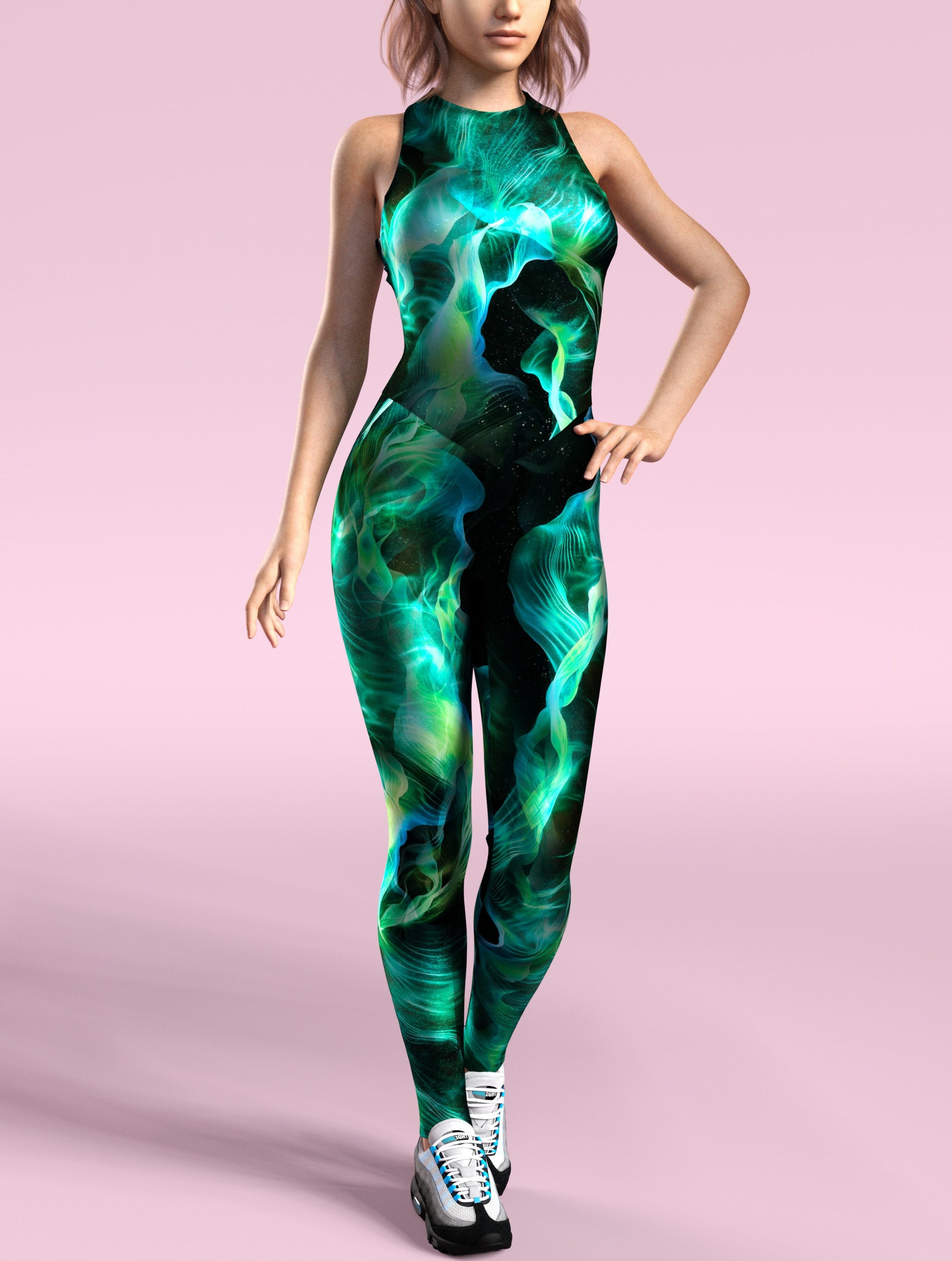 Green Fog Active Catsuit 2