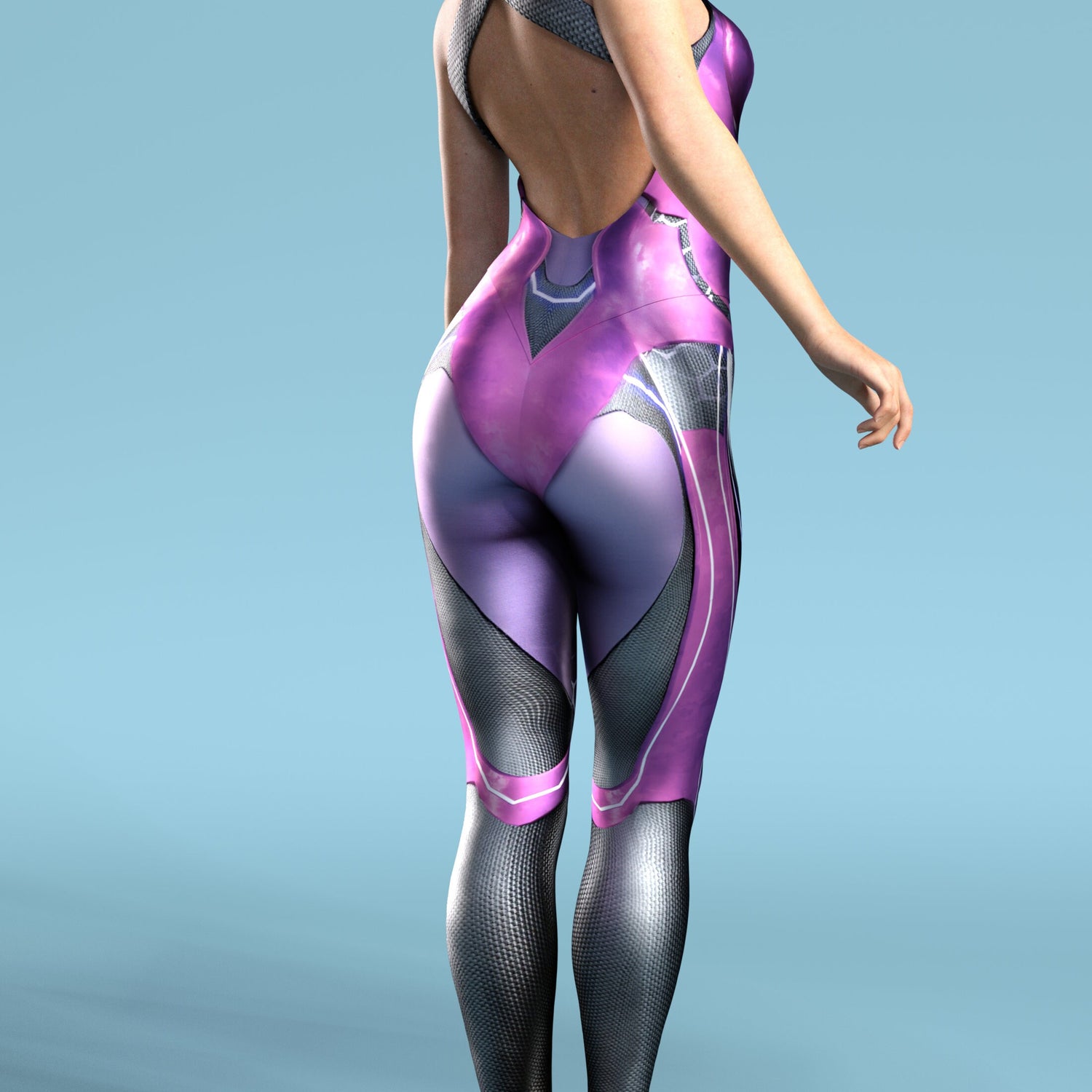 Cyber Assassin Active Catsuit 3