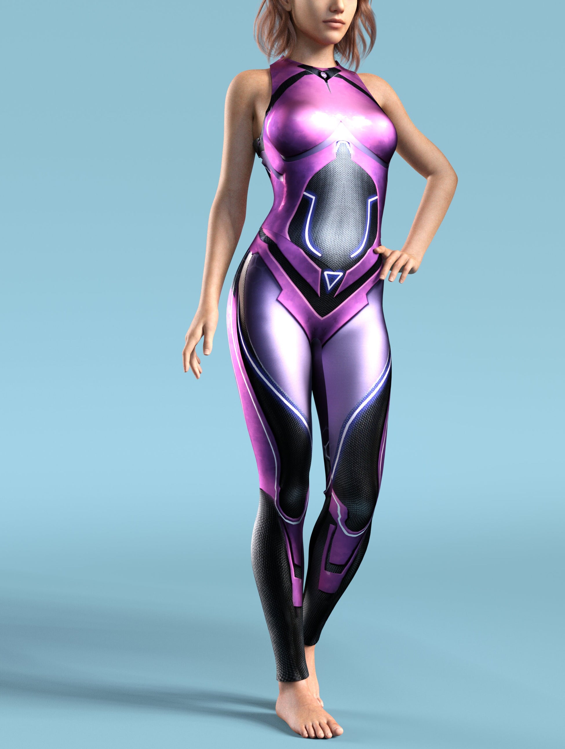 Cyber Assassin Active Catsuit 2