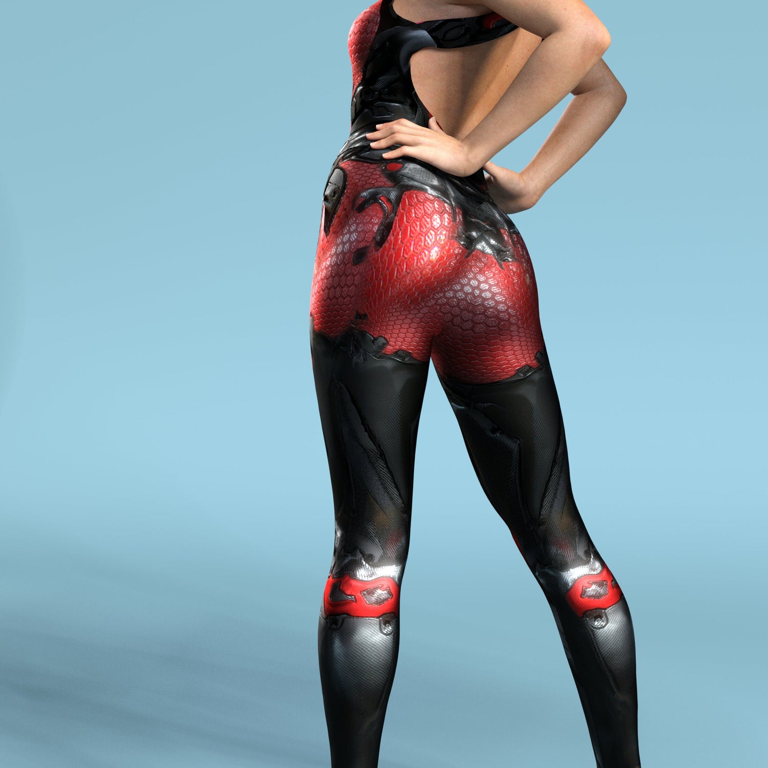 Booty Droid Active Catsuit 3