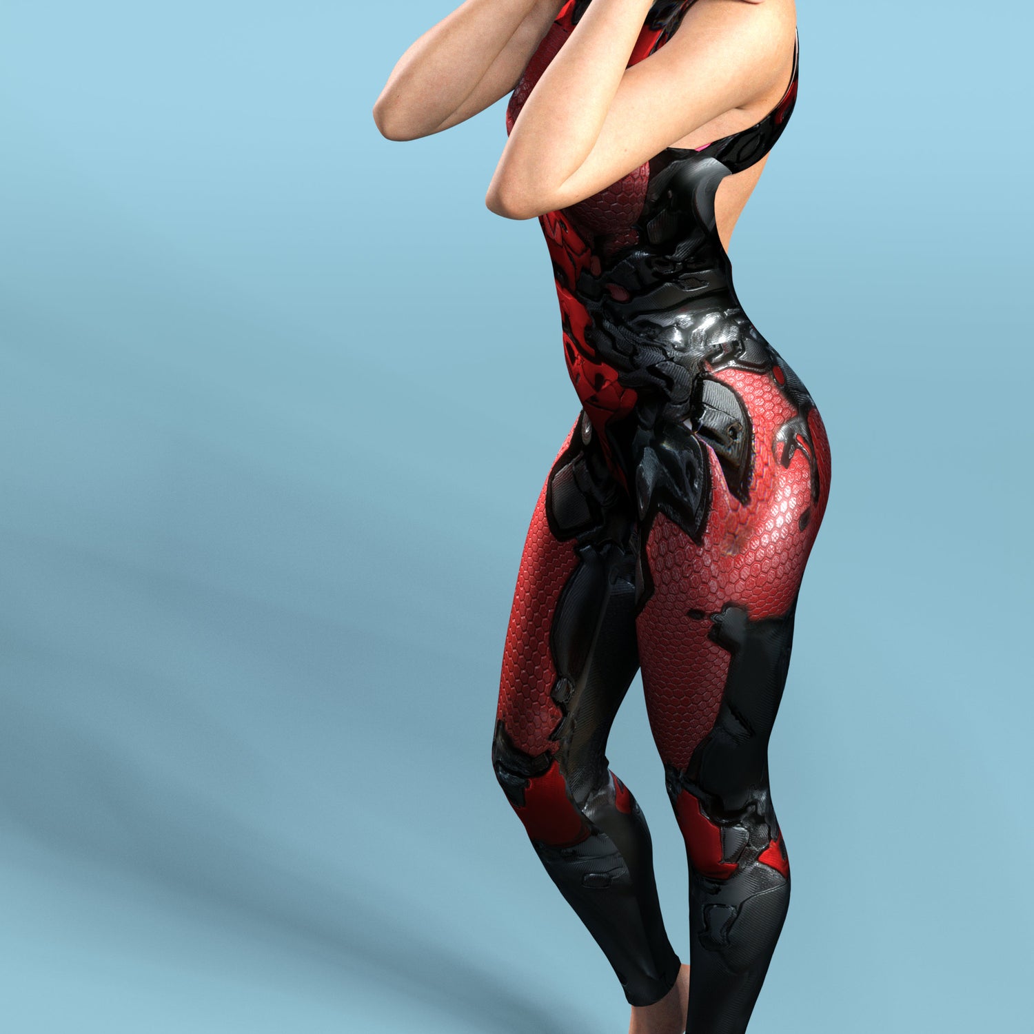 Women Booty Droid Active Catsuit
