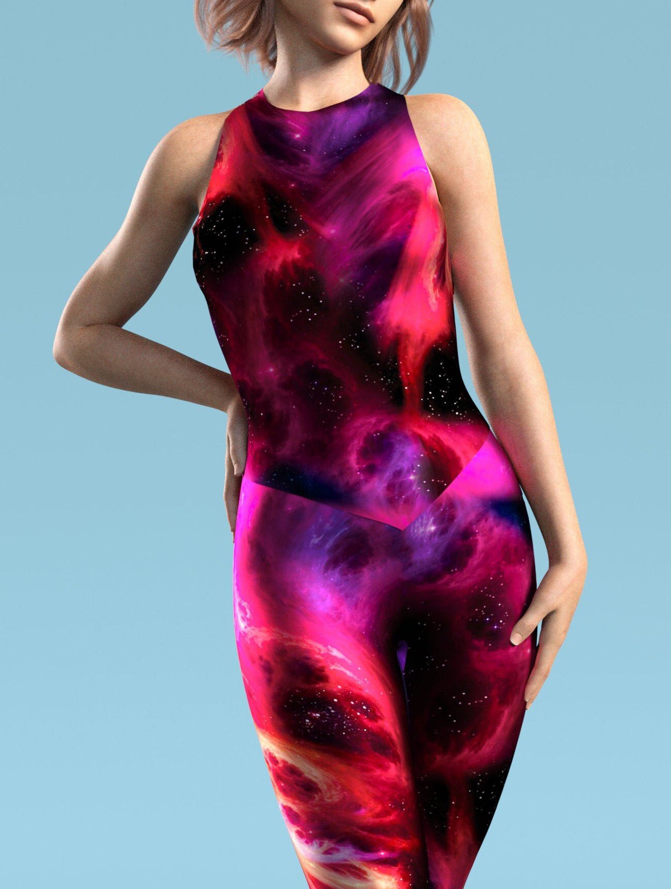 Far Away Galaxy Active Catsuit 1