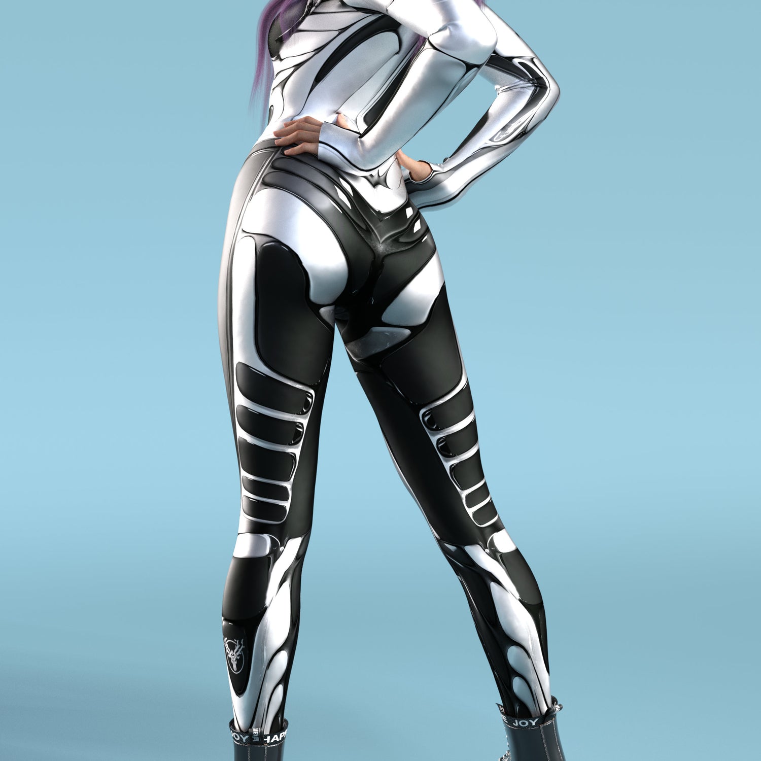 MoonSuit BnW Costume 3