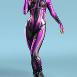 MoonSuit Magenta Costume