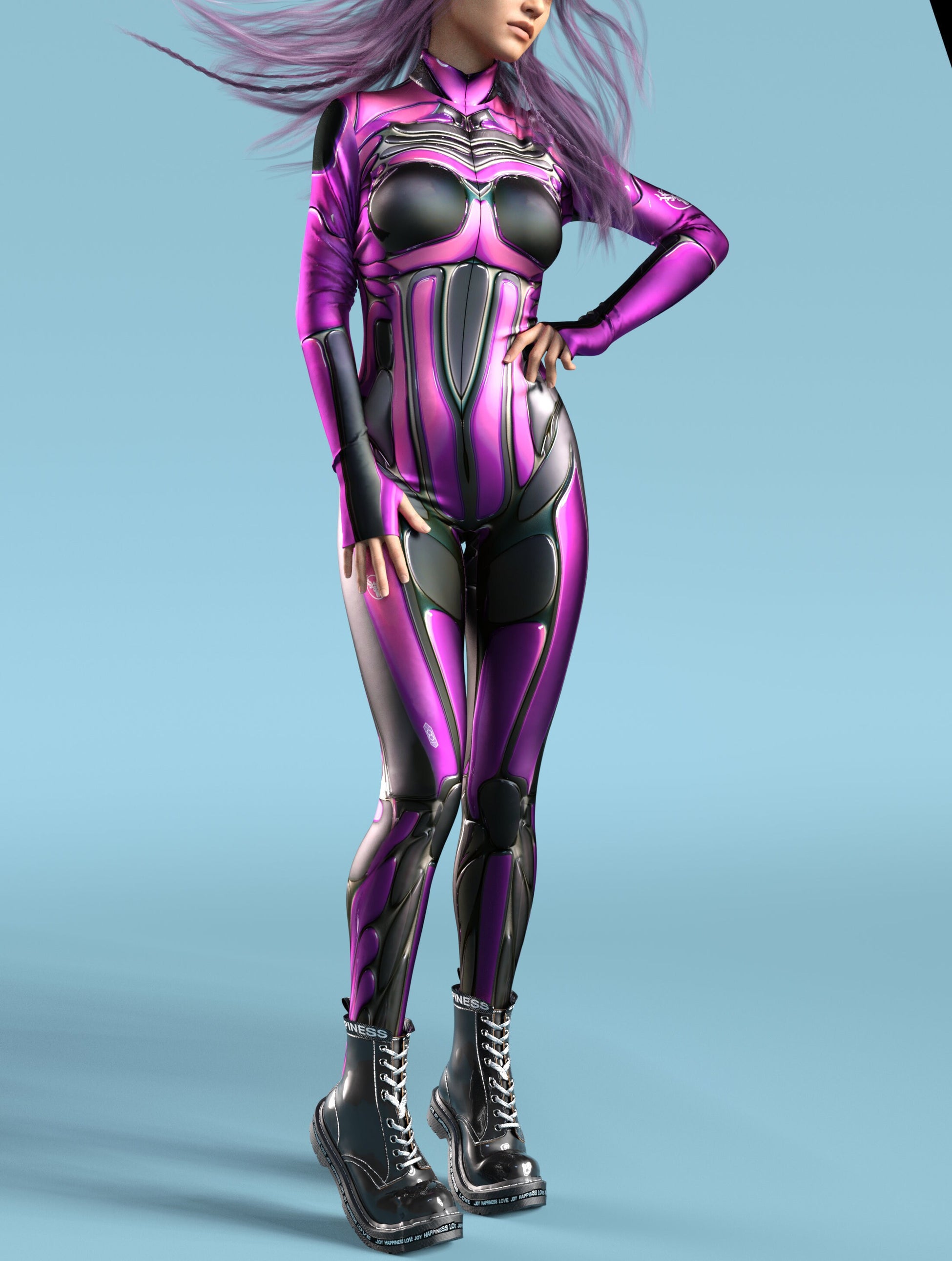 MoonSuit Magenta Costume 2