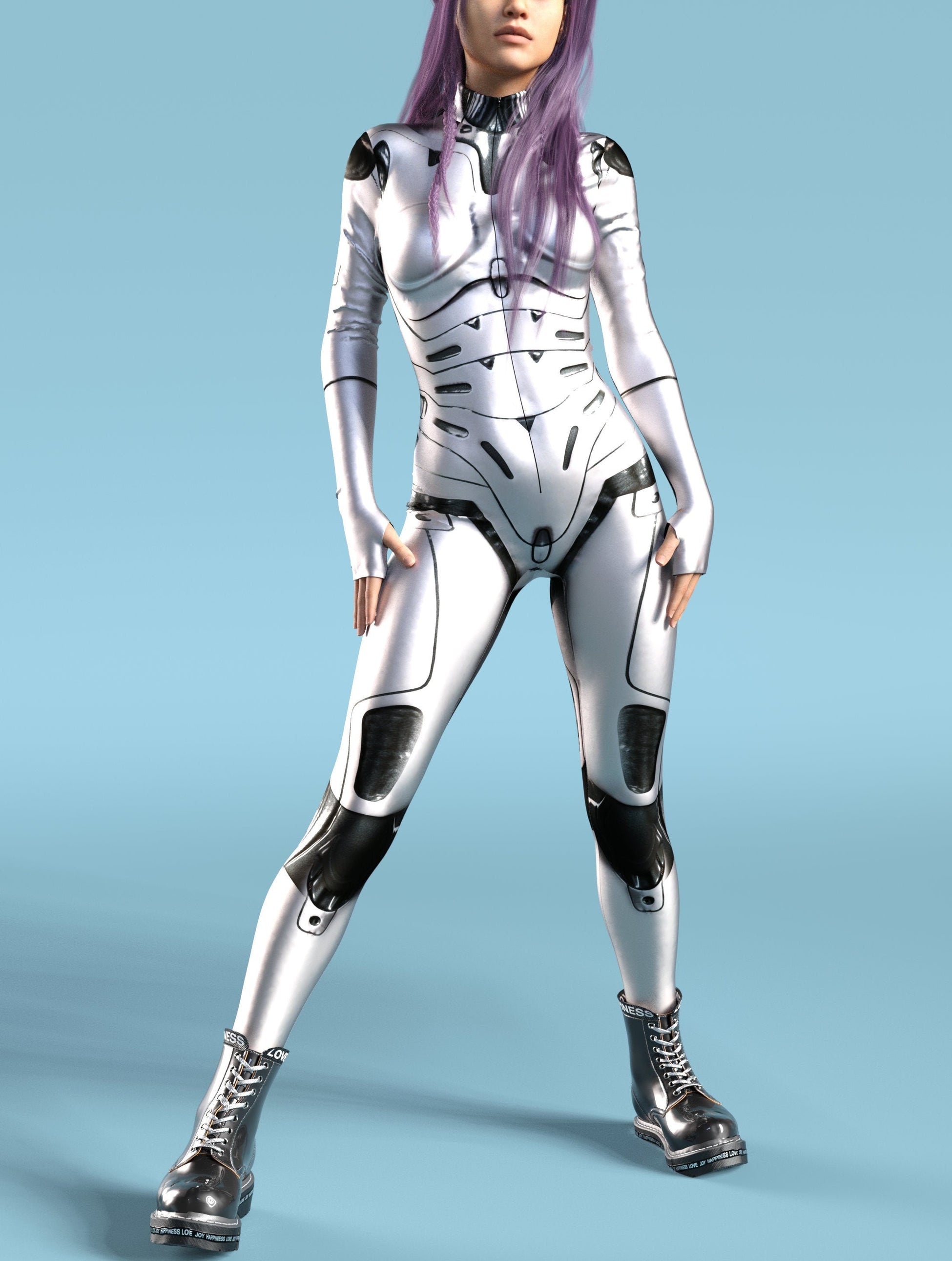 Artificial Intel Bot Costume 2