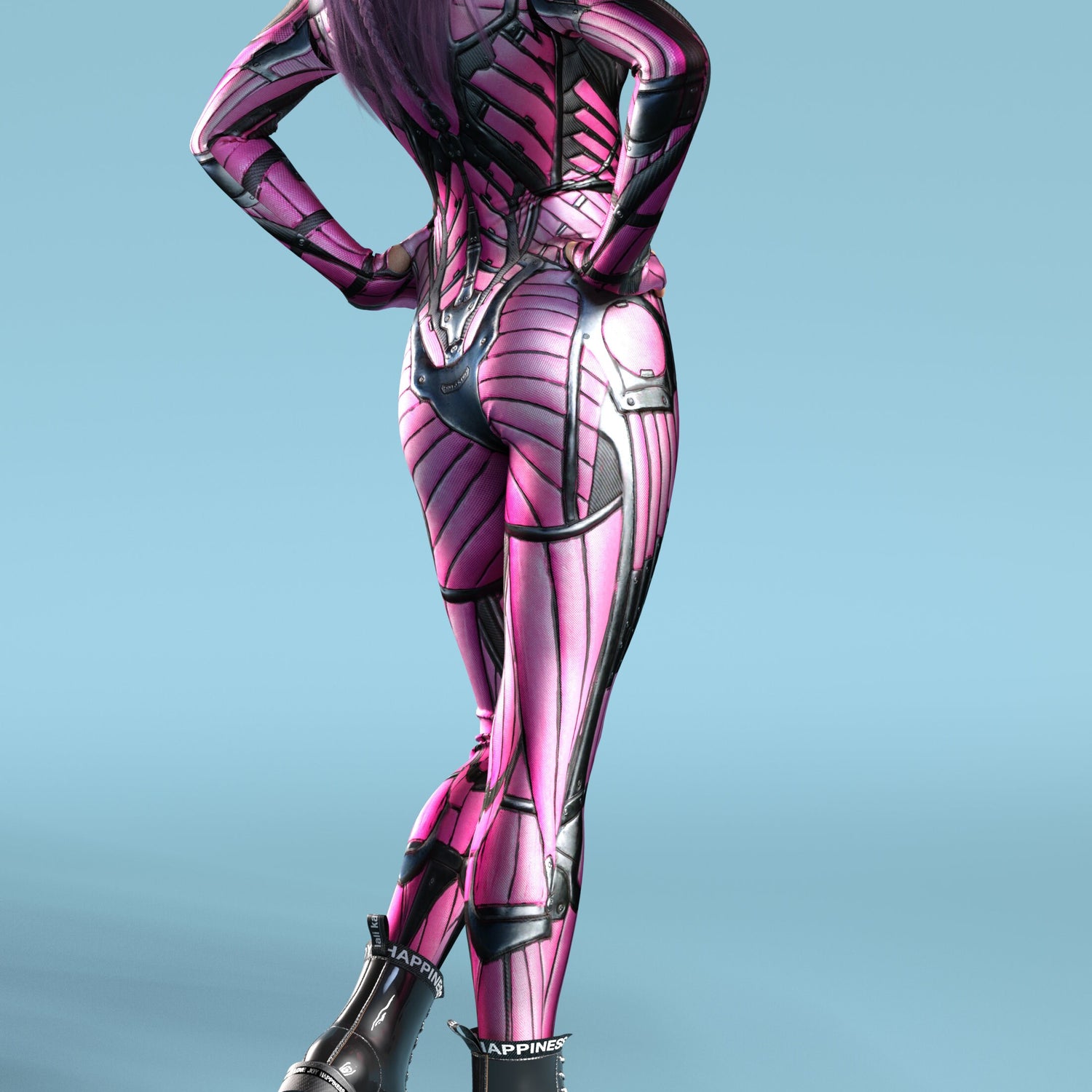 Exosuit Magenta Costume 3