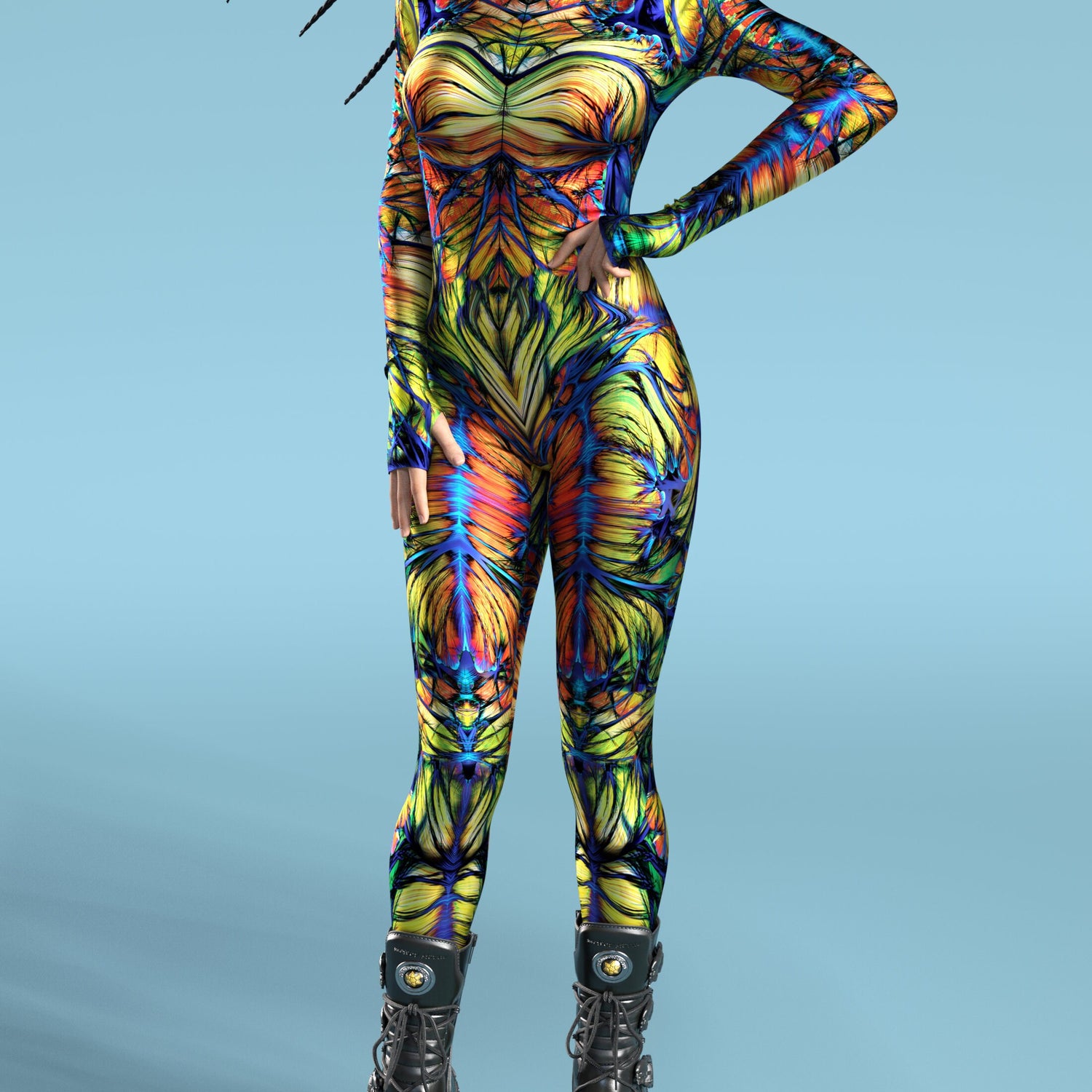 Spinderman Costume Lycra