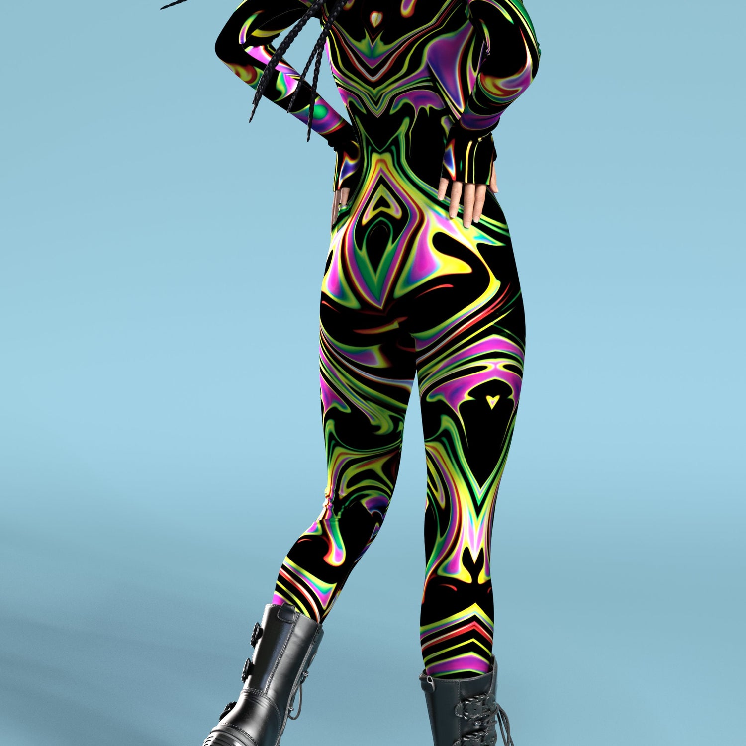Women Dark Liquid Costume