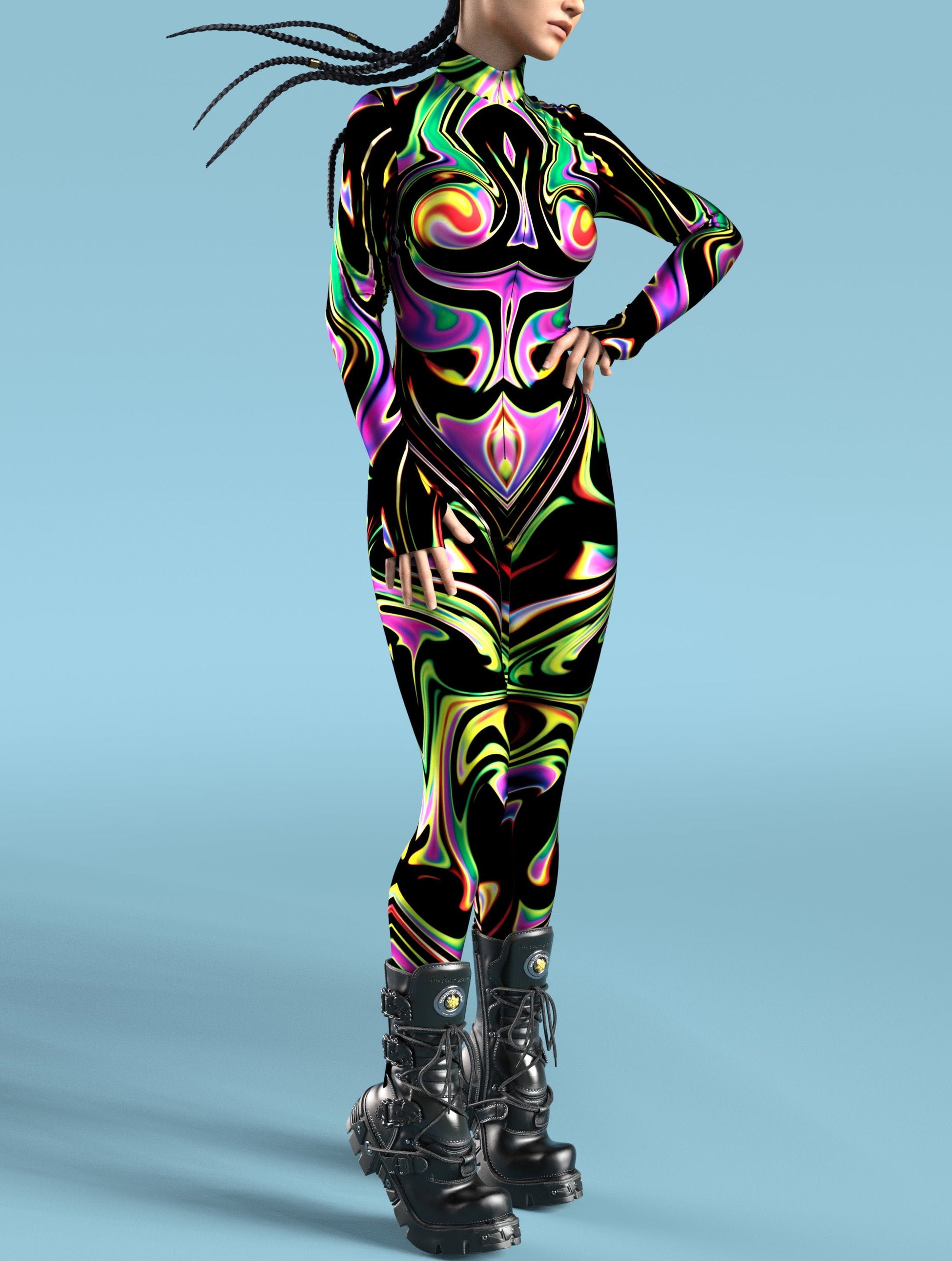 Dark Liquid Costume 2