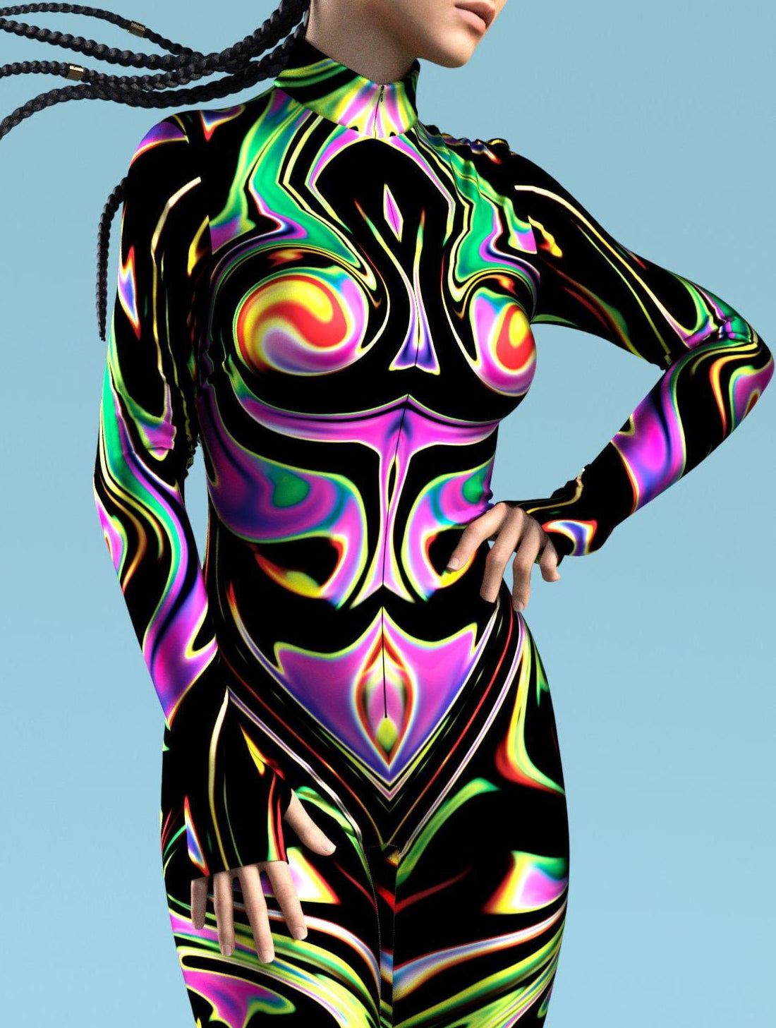 Dark Liquid Costume 1