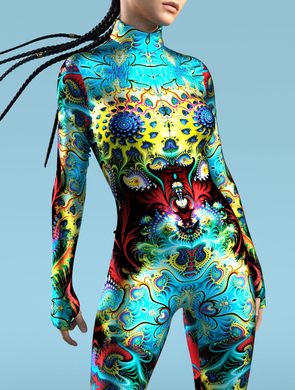 Ocean Alien Costume 1