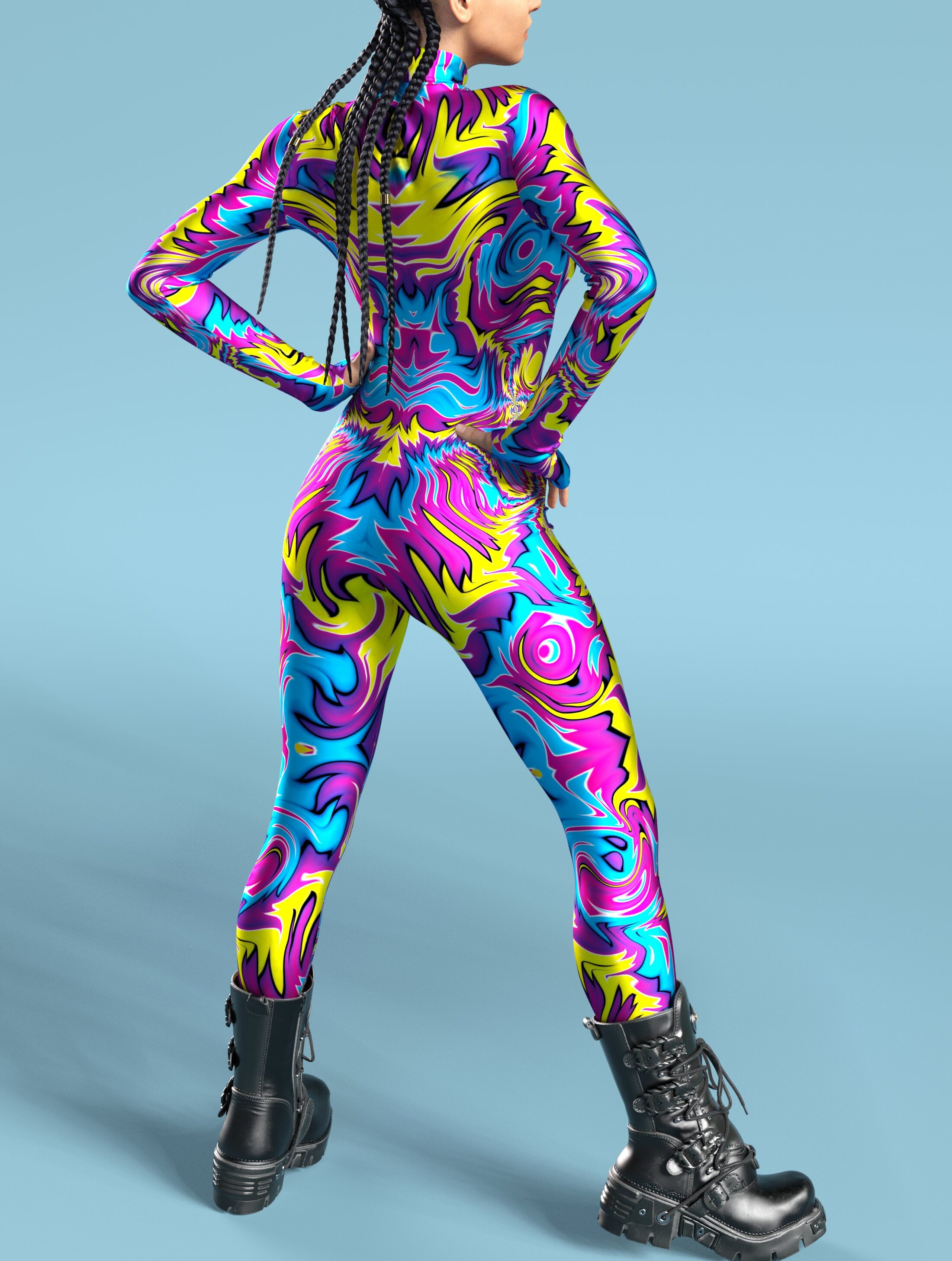 Costume Exploding Wave Red Turbo Shock Liquid Costume – CandyCatz