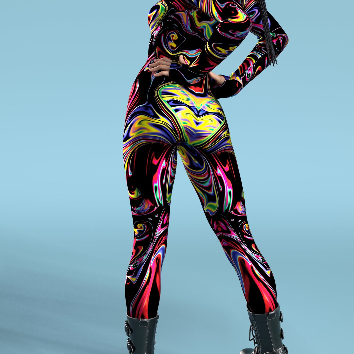 Women Cosmos Liquid Costume