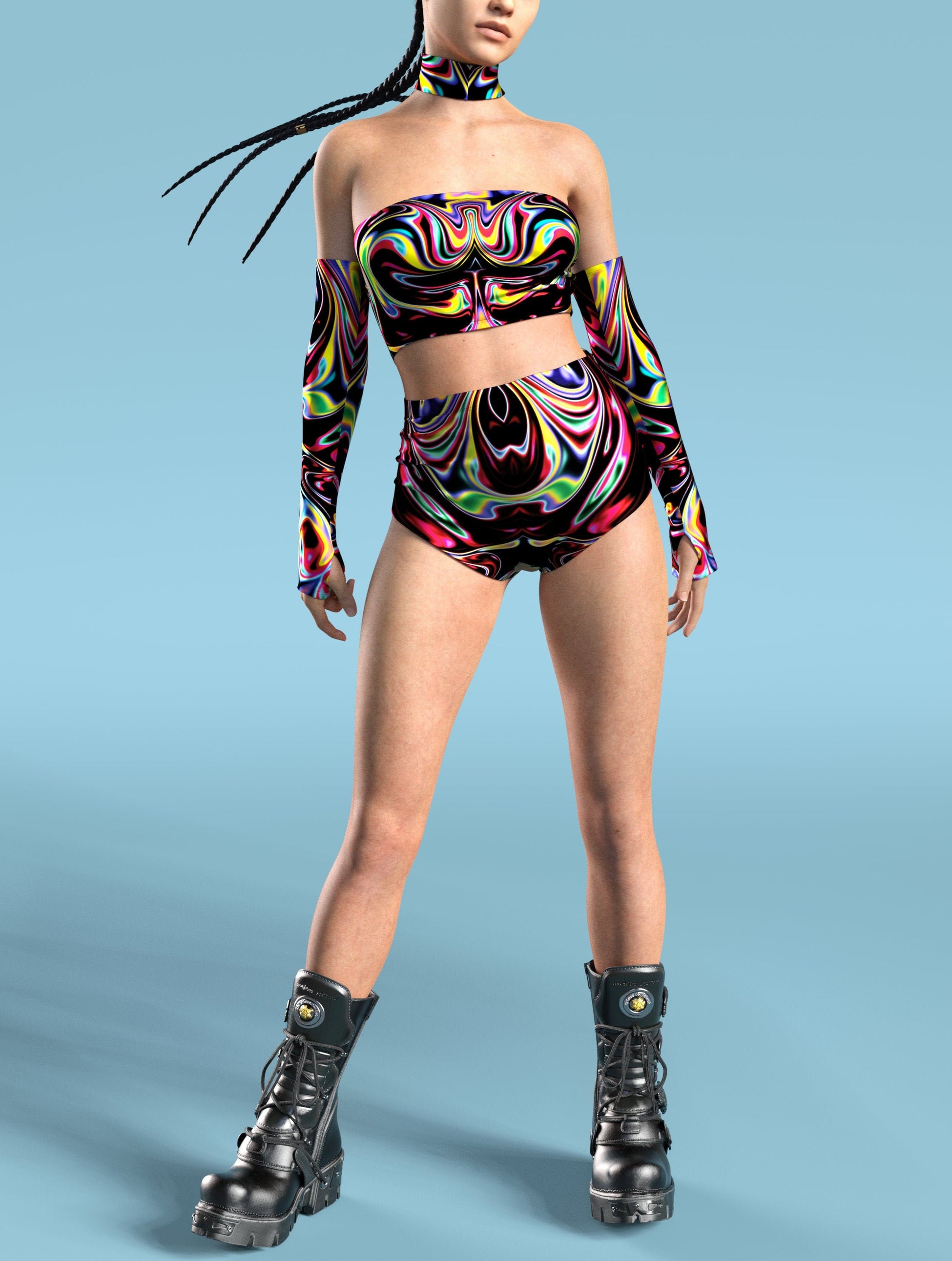 Cosmos Liquid Tube Top 1