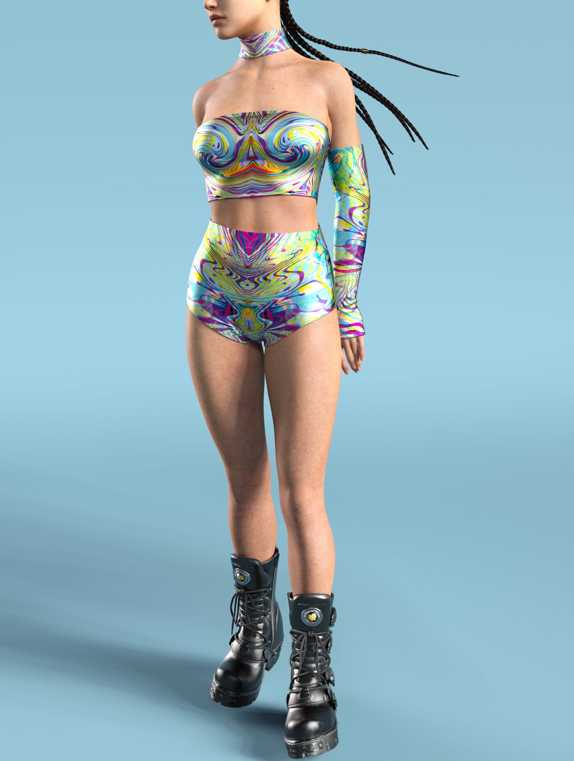 Jungle Liquid Tube Top 1