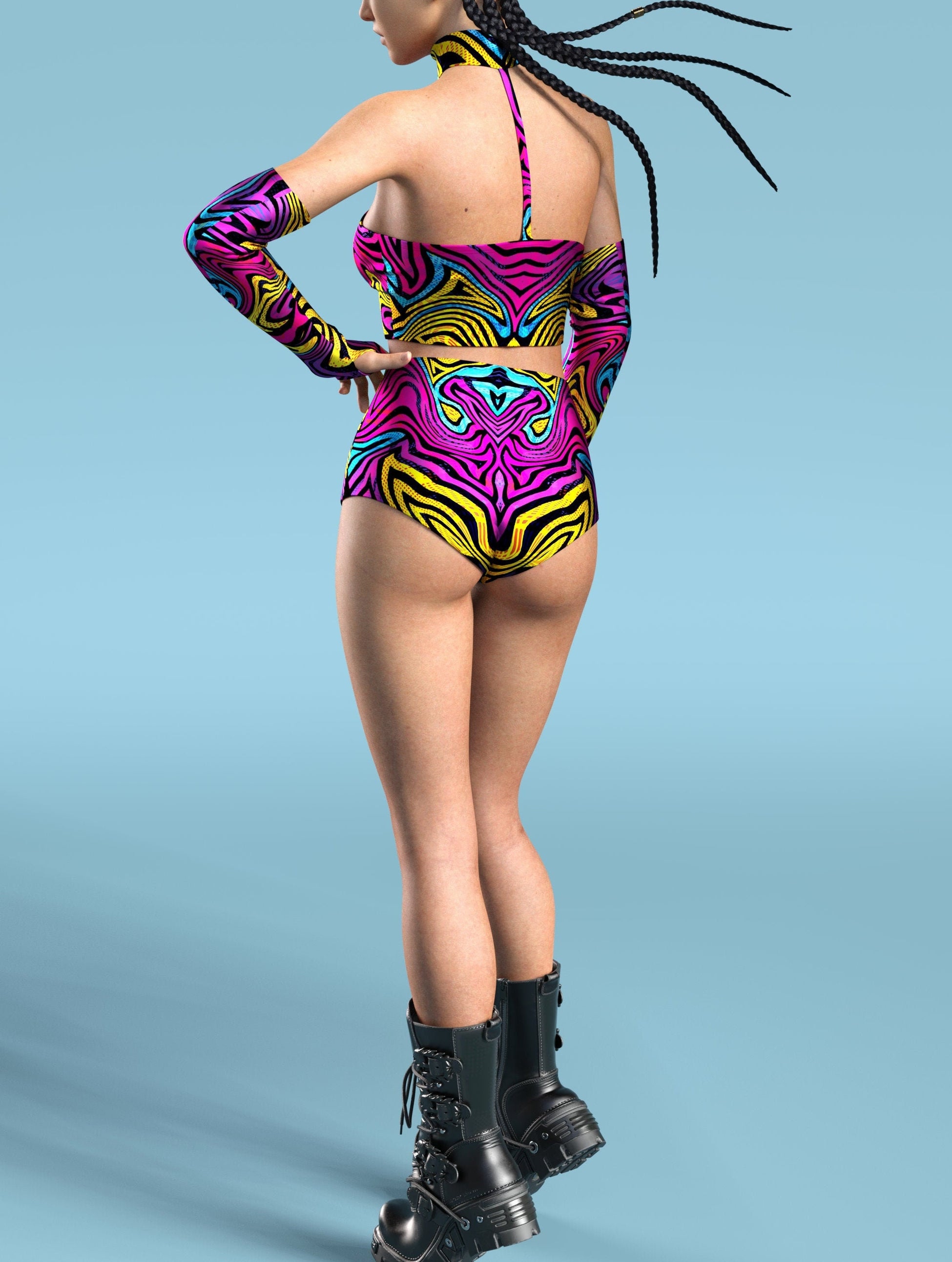 Afrique Liquid Tube Top 2