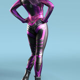 MoonSuit Magenta Costume