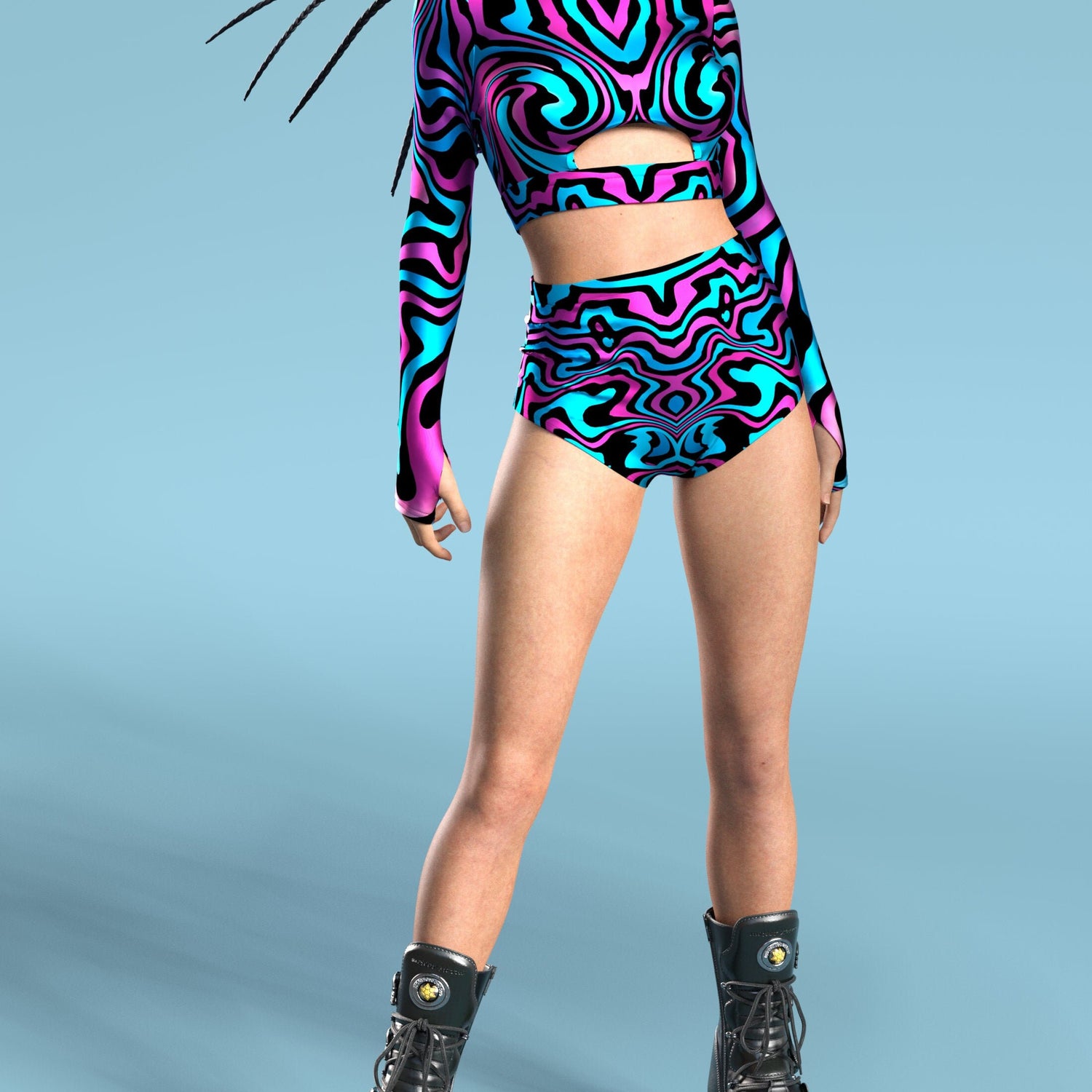 Carnivale Festing Long Belt Top 3
