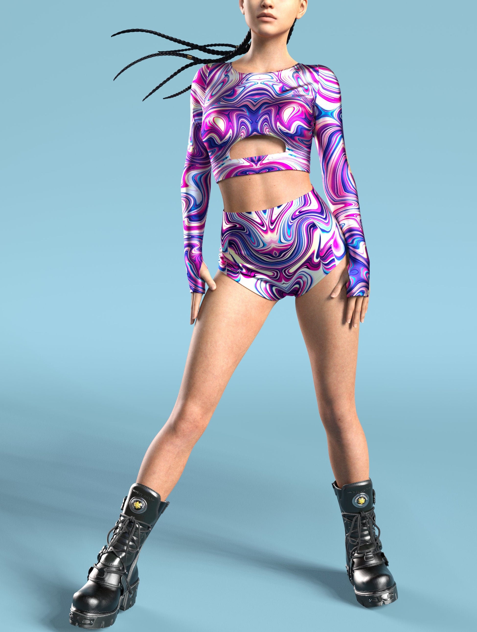 Wonder Trip Long Belt Top 2
