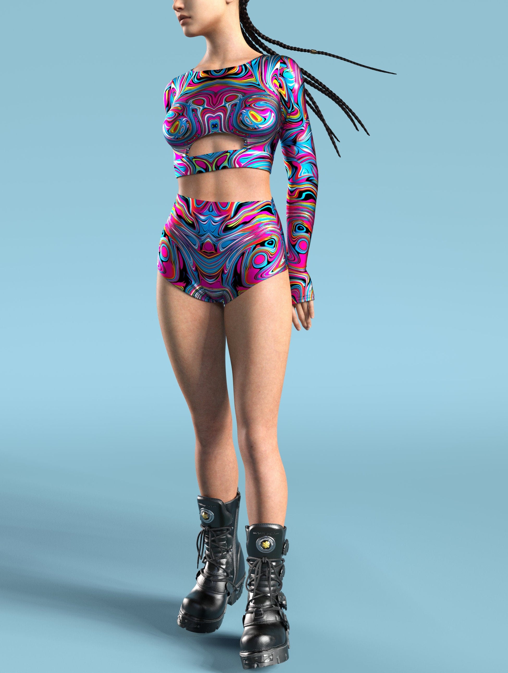 Gross Shady Long Belt Top 2