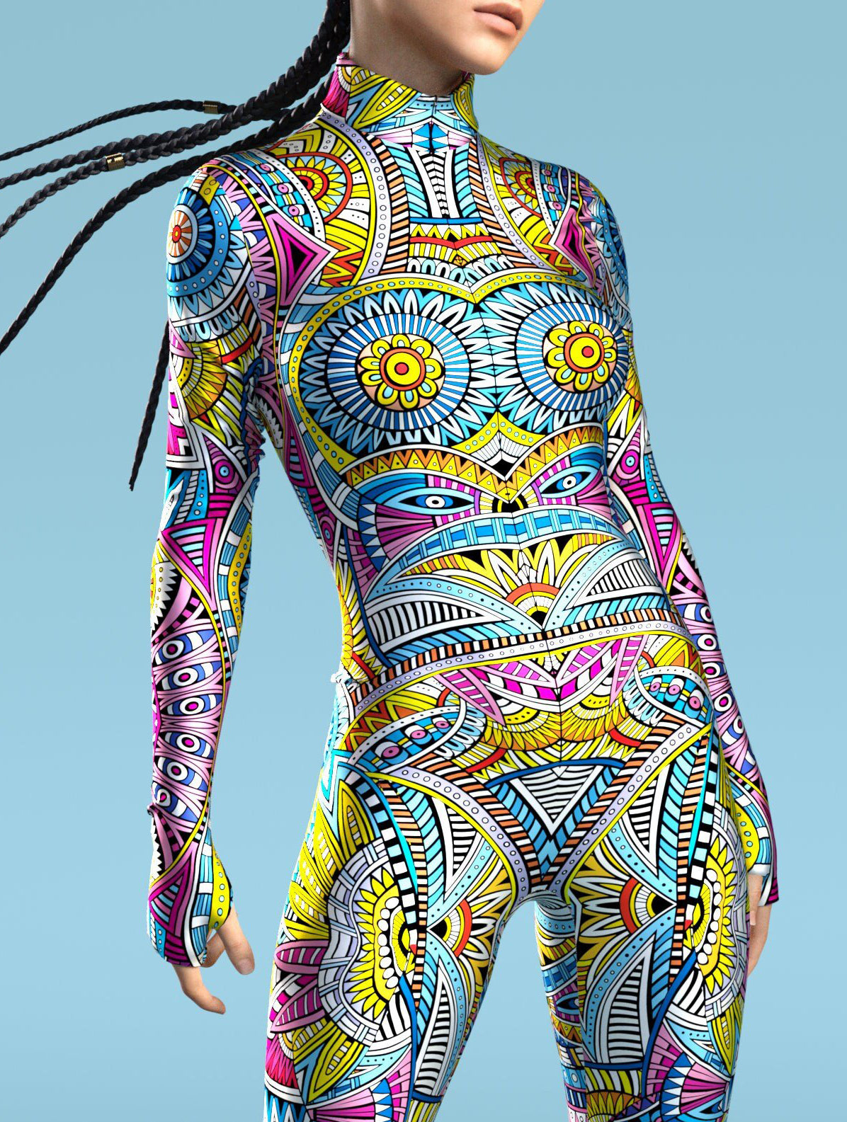 Flowers Boho Costume 1