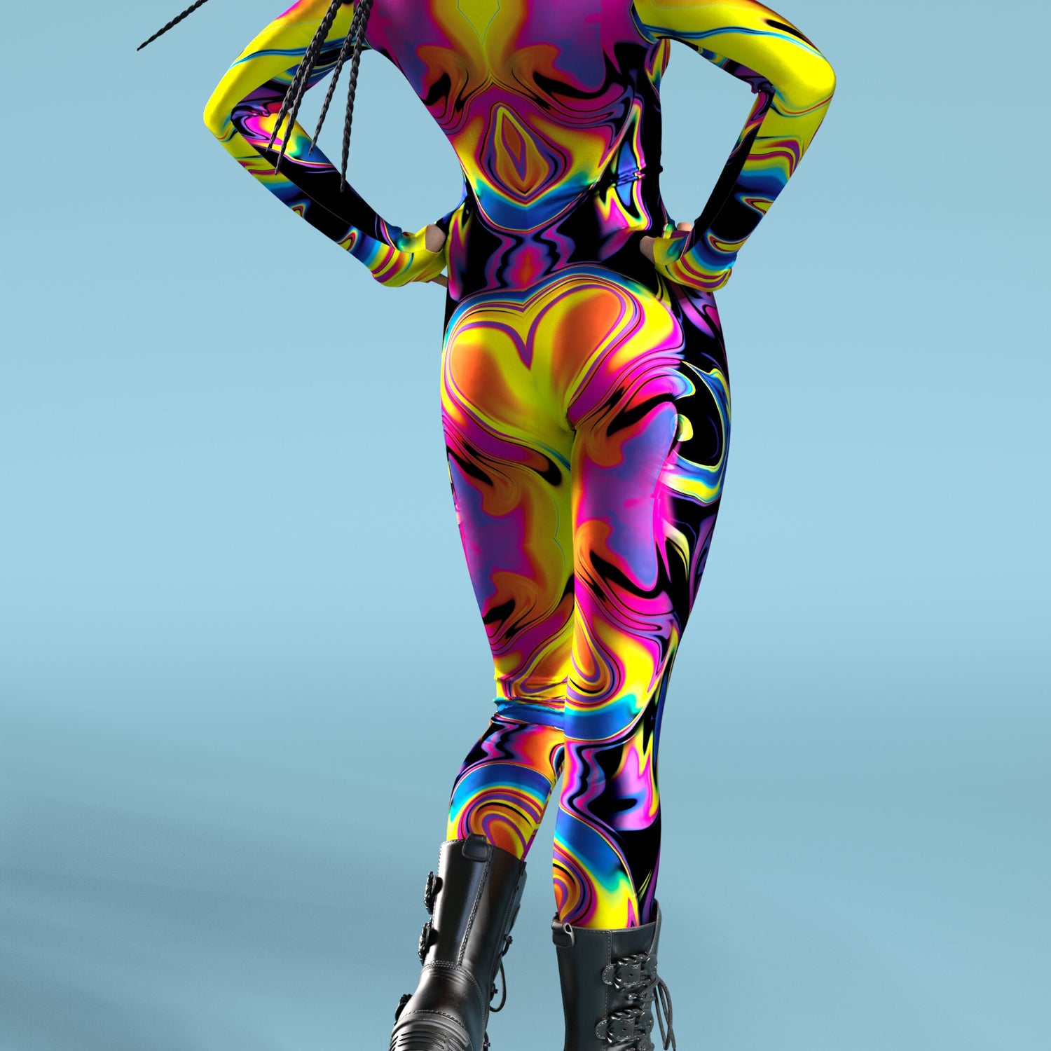 Acid Liquid Costume Lycra