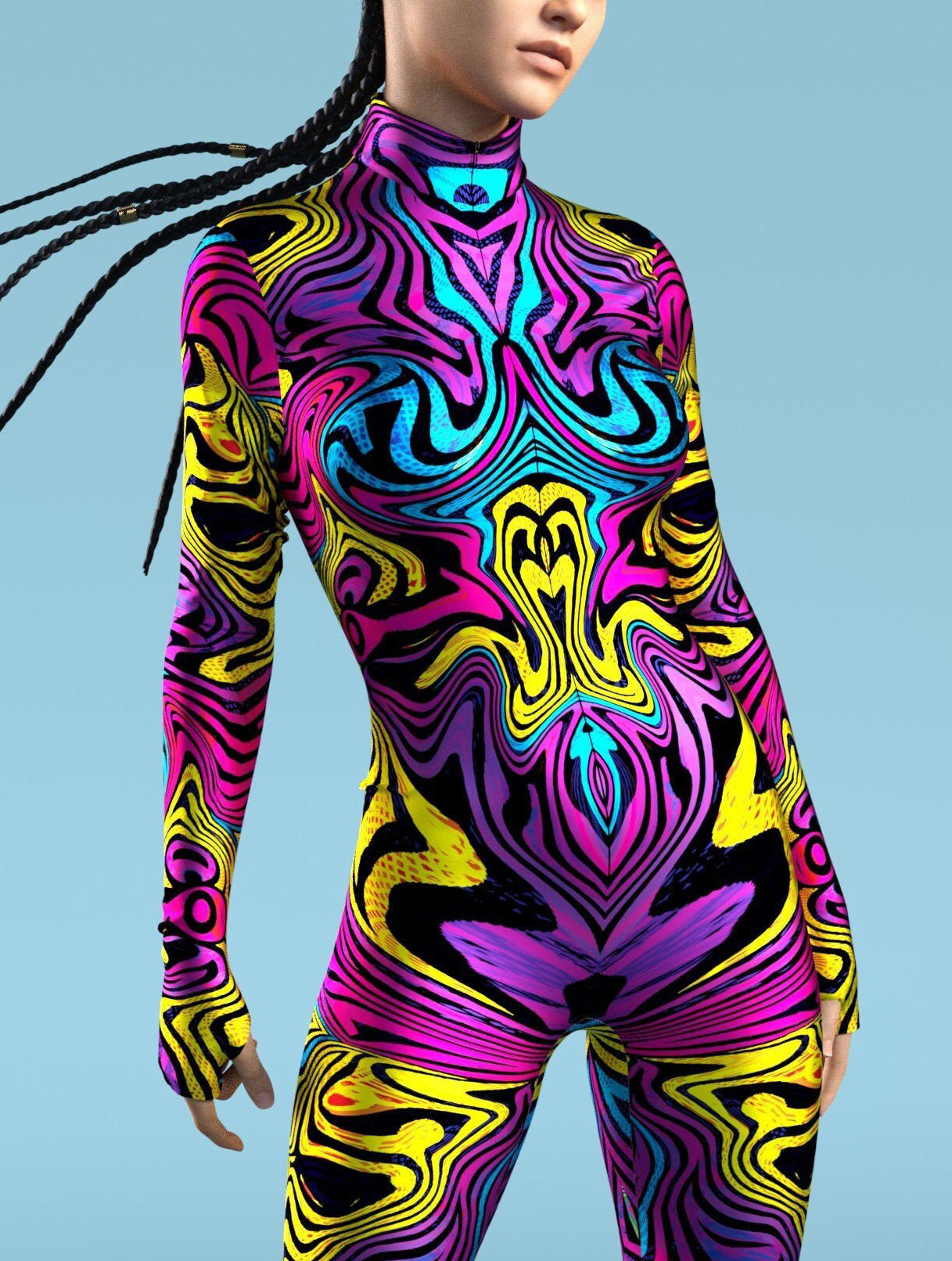 Afrique Liquid Costume 1