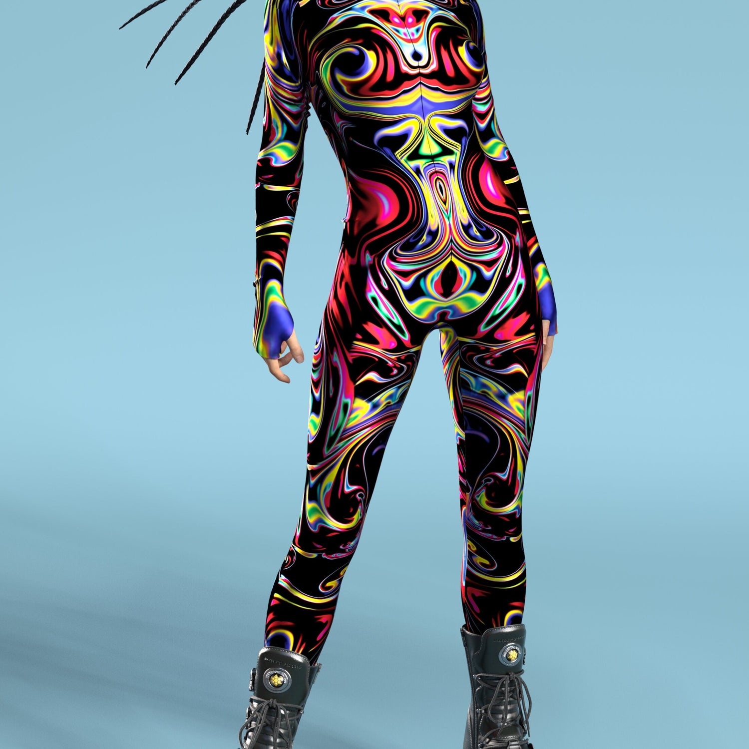 Cosmos Liquid Costume Lycra