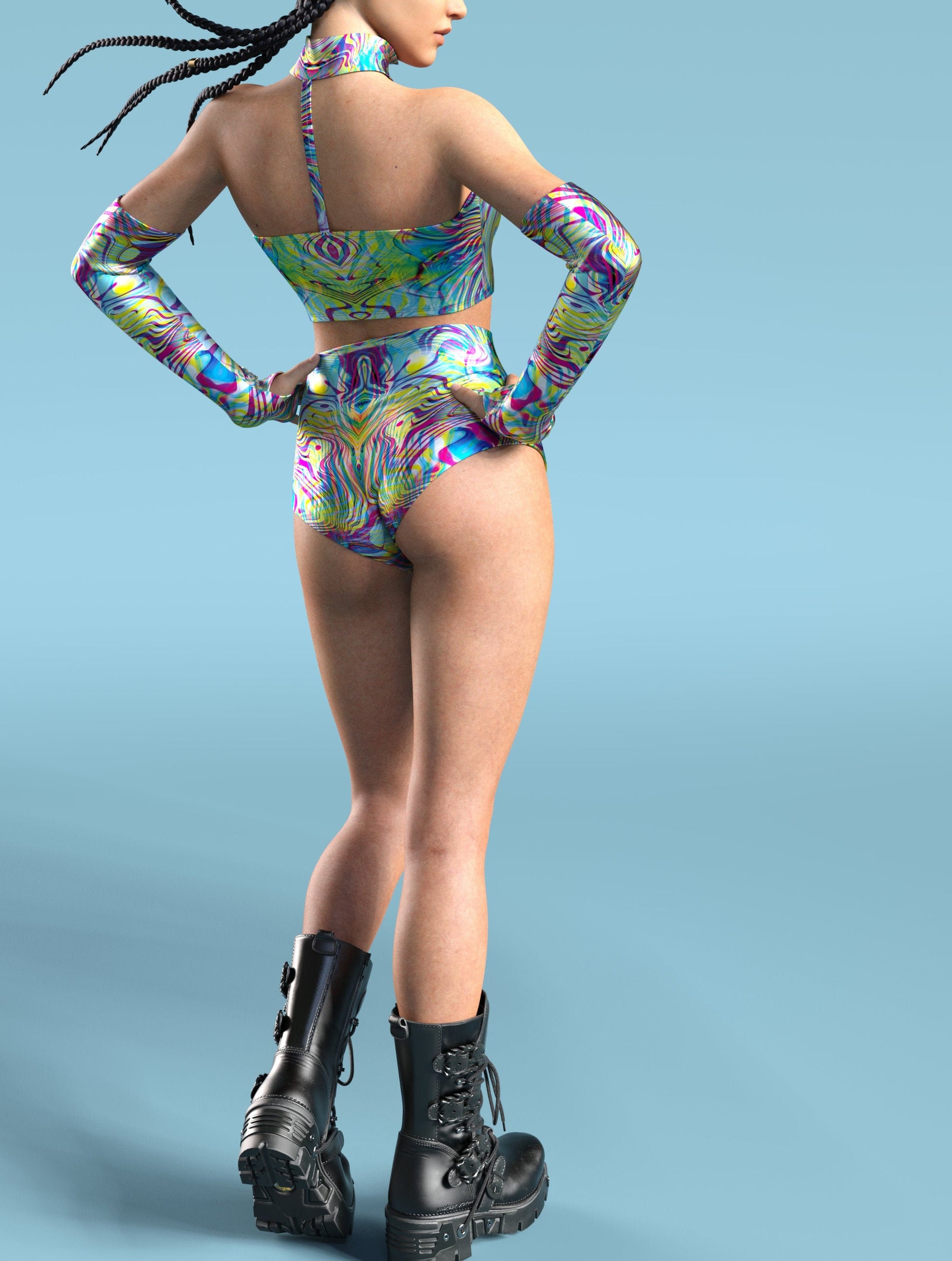 Jungle Liquid Tube Top 2