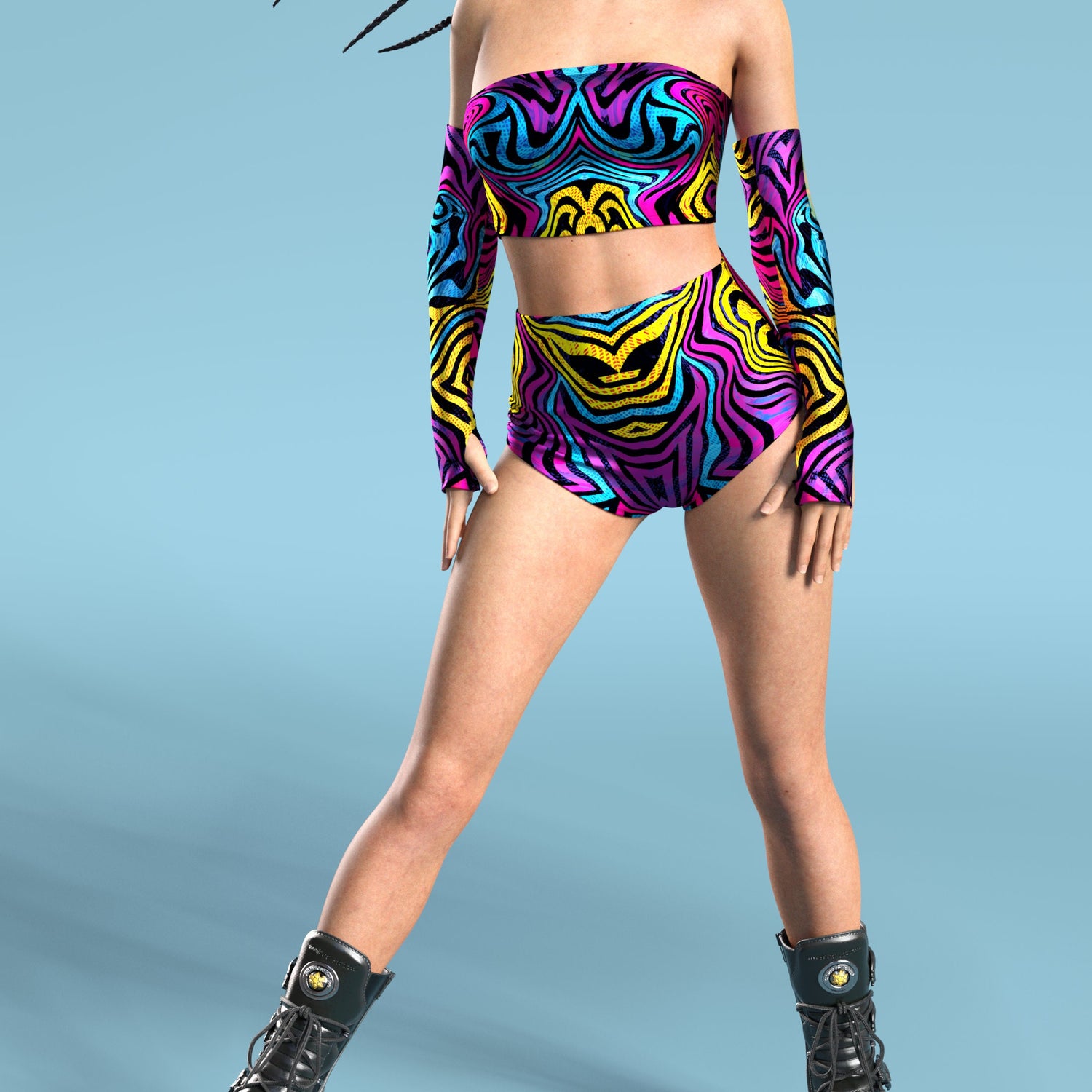 Afrique Liquid Tube Top