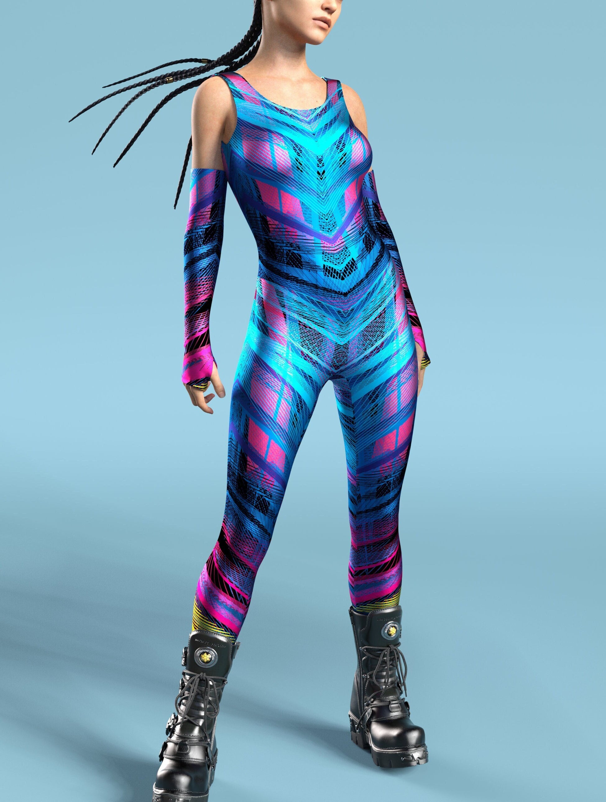 Vec 4 Vans Catsuit Sleeveless 2