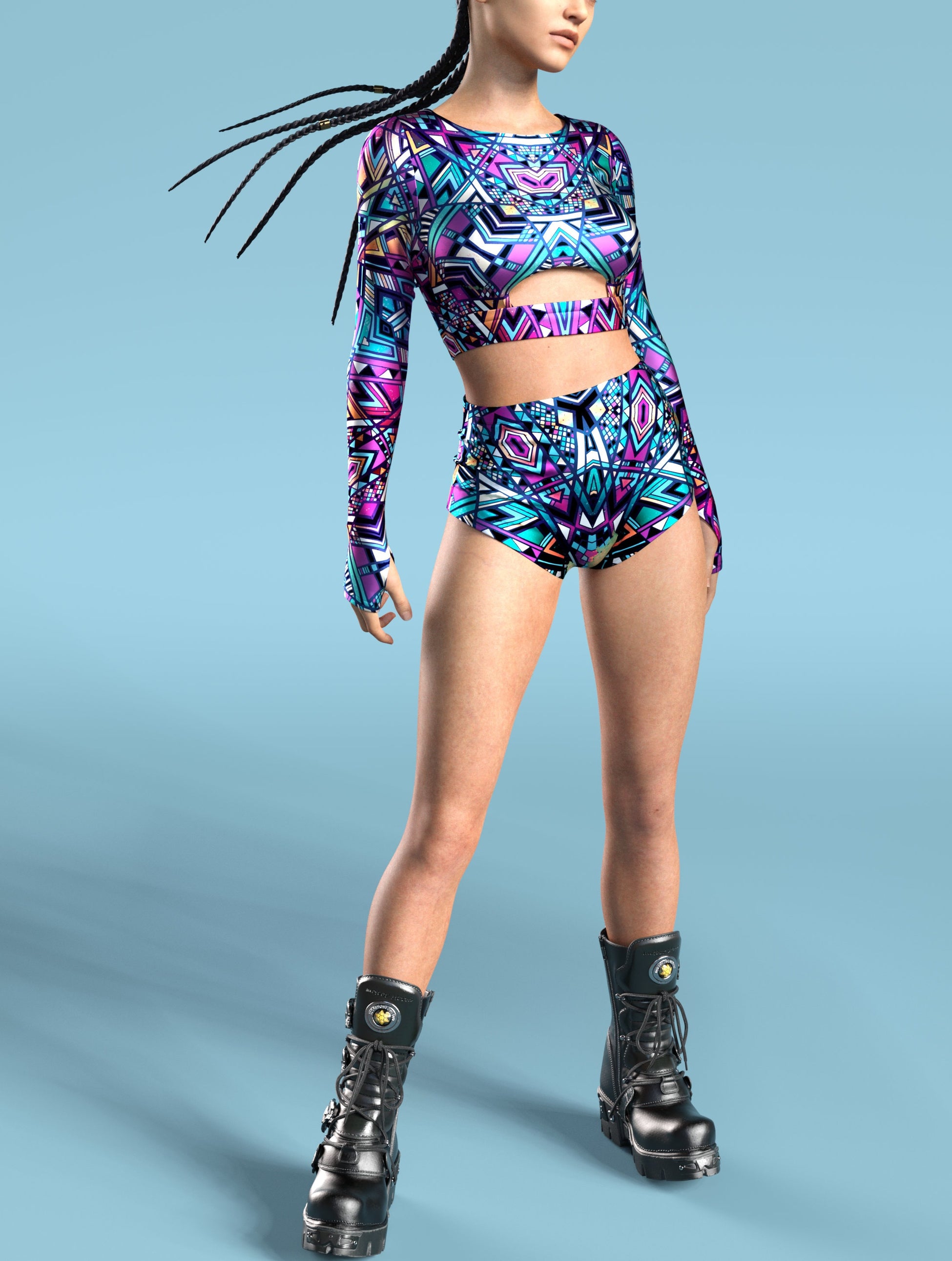 HnM Long Belt Top 2