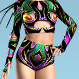 Dark Liquid Long Set