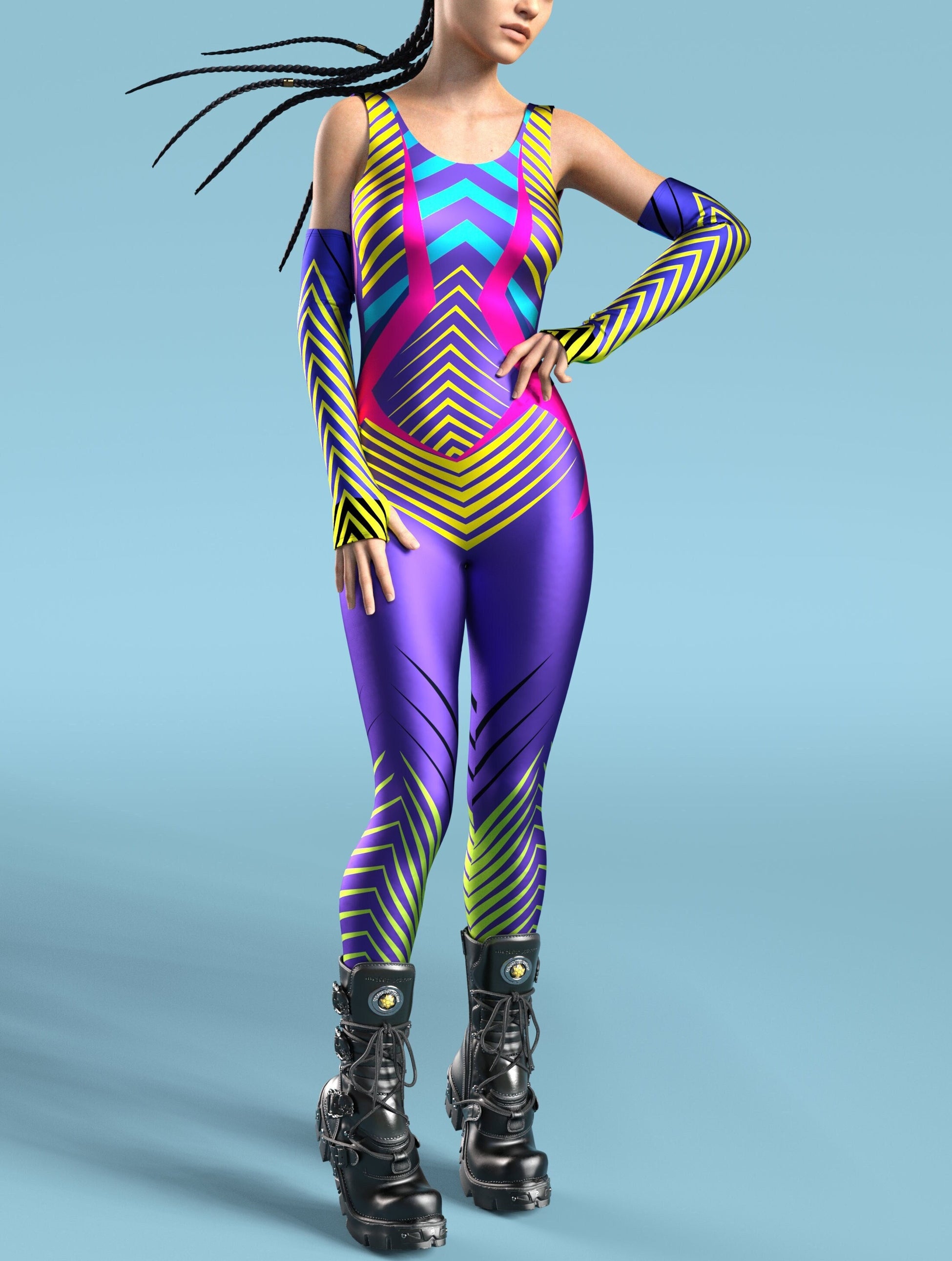 Vec 3 Vans Catsuit Sleeveless 2