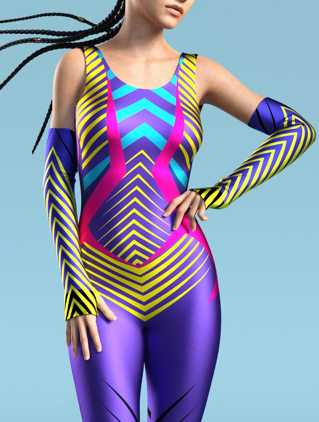 Vec 3 Vans Catsuit Sleeveless 1