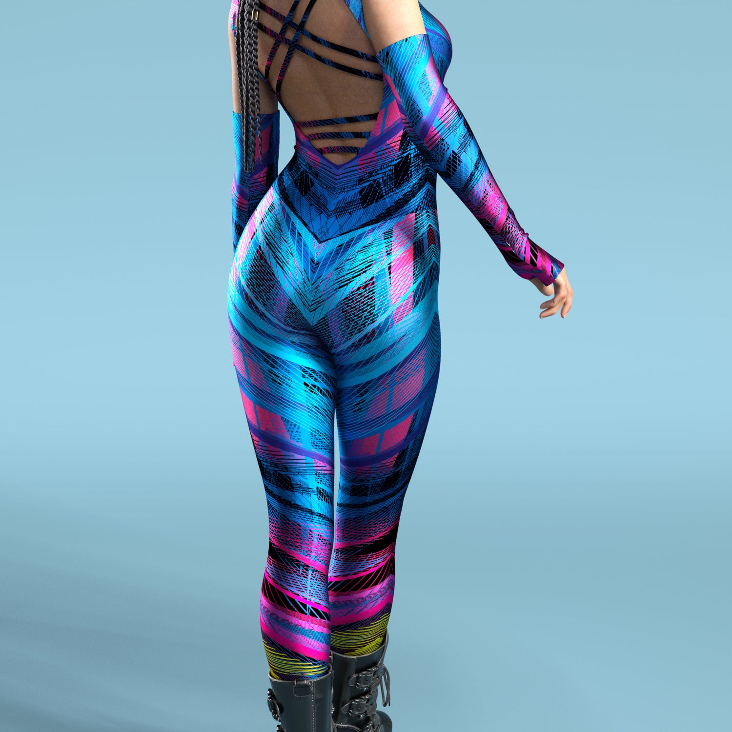 Women Vec 4 Vans Catsuit Sleeveless