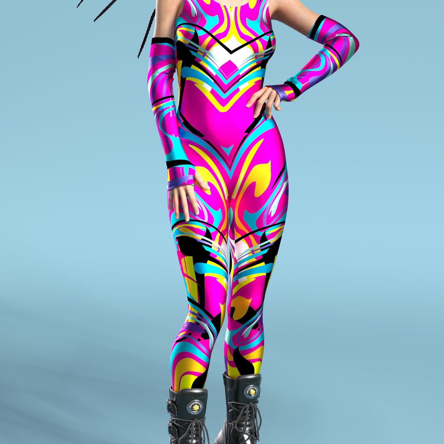 Women Vec 6 Vans Catsuit Sleeveless